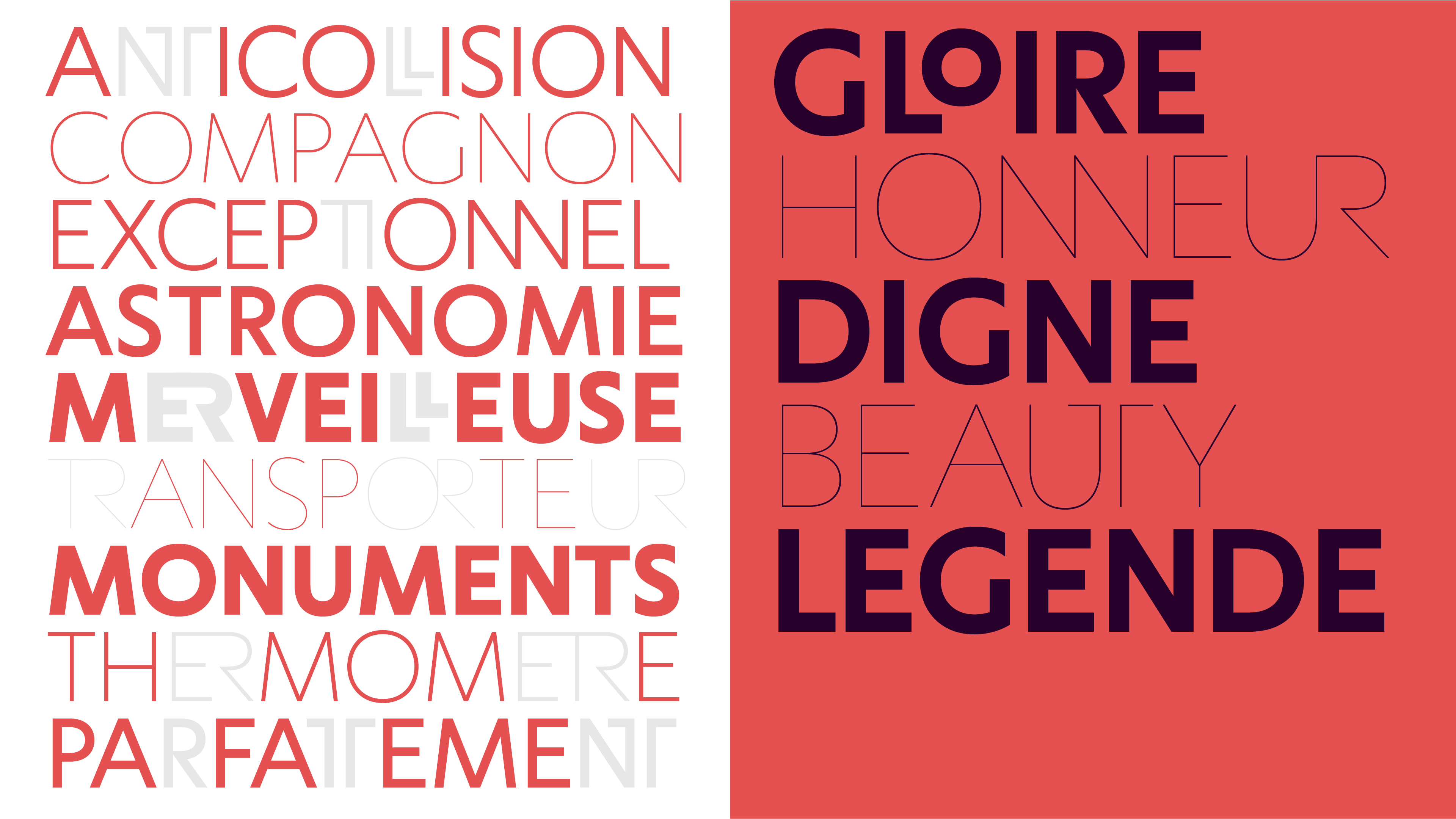 type design project named Empyre